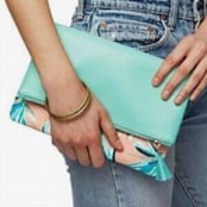 RACHEL Pally Rachel Polly Reversible Birds of Paradise Clutch
